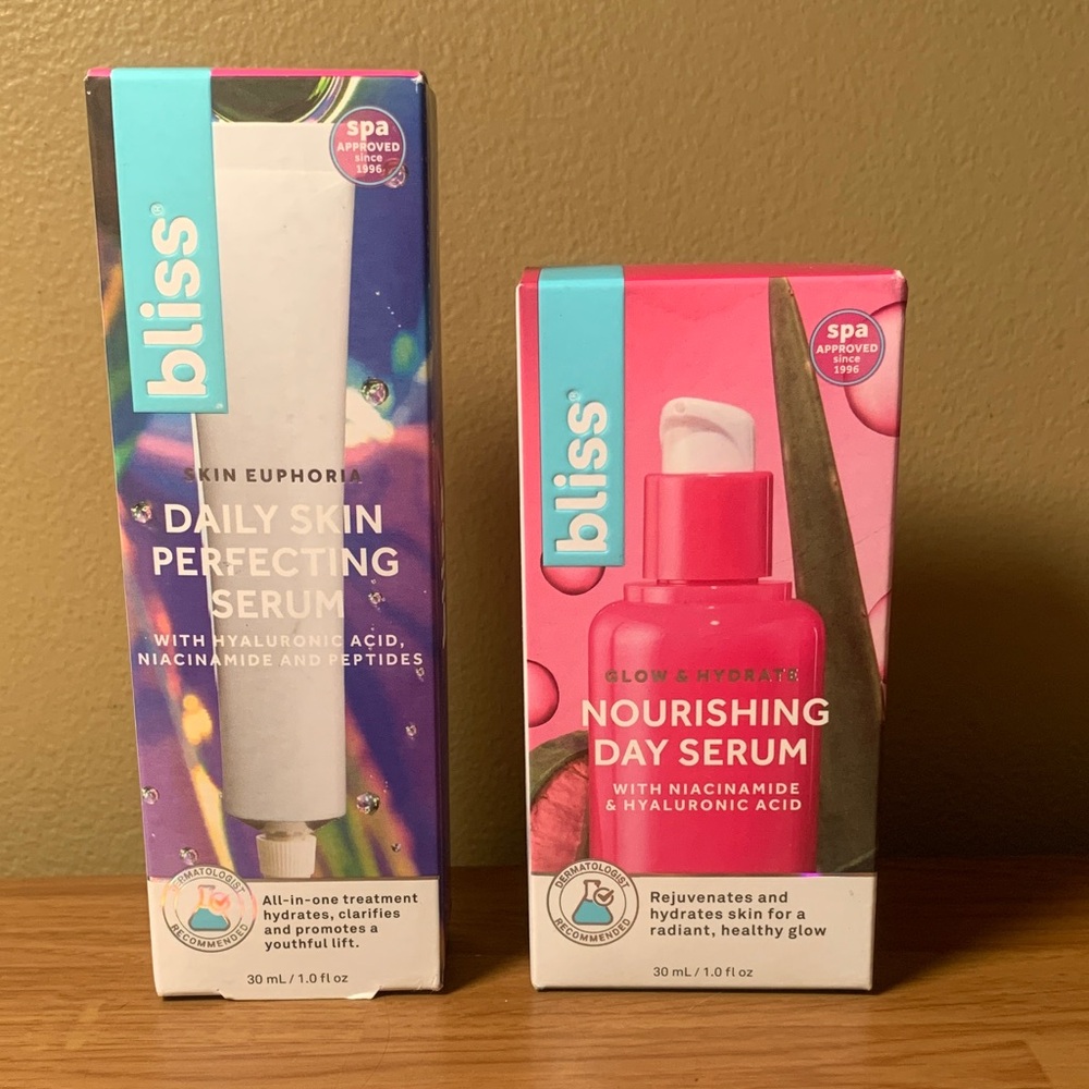 Lot of 2 Bliss Serums NEW in Box